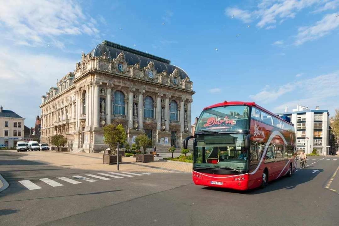 Calais Plage-Gare Appartement Elegant Tout Equipe Bagian luar foto