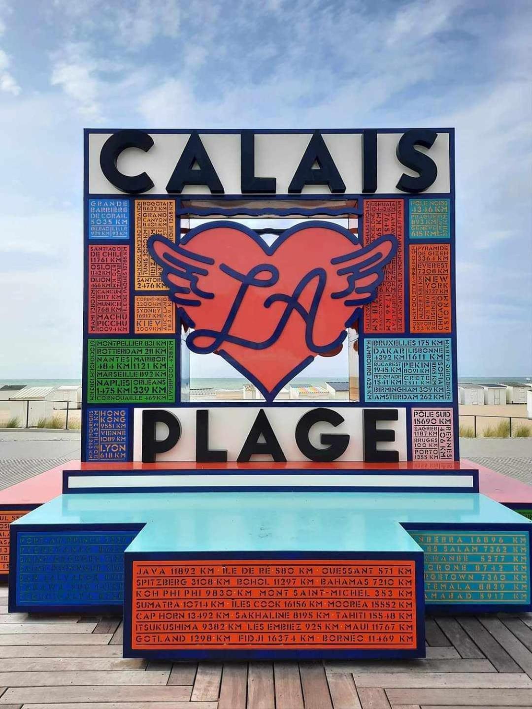 Calais Plage-Gare Appartement Elegant Tout Equipe Bagian luar foto