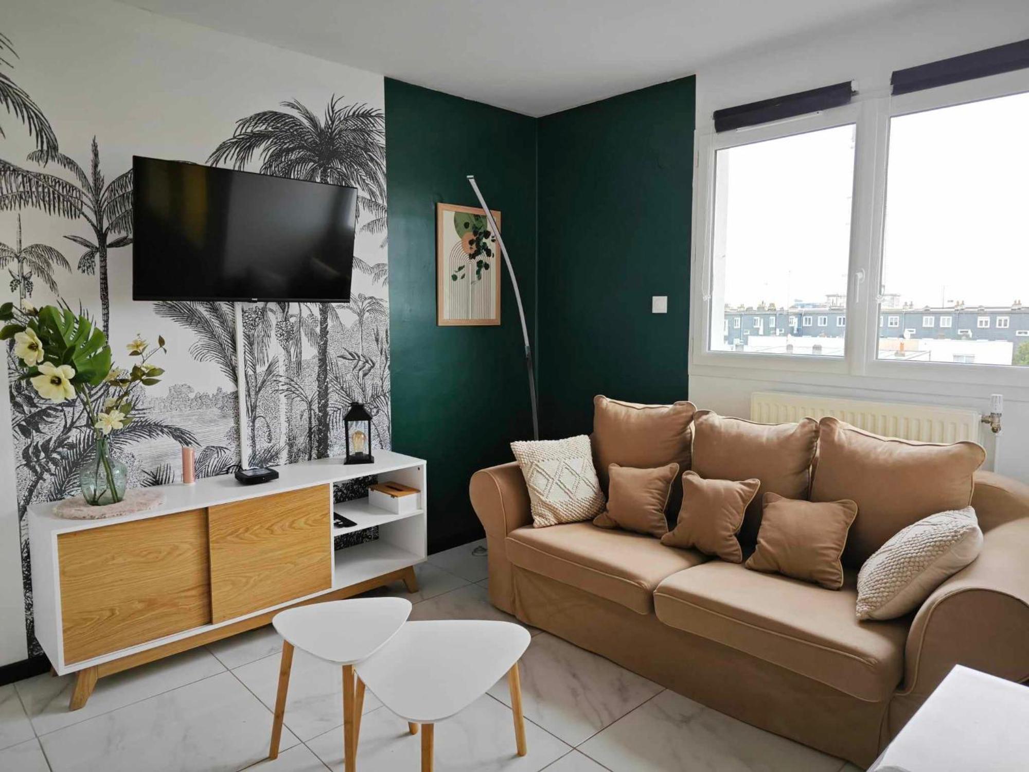 Calais Plage-Gare Appartement Elegant Tout Equipe Bagian luar foto